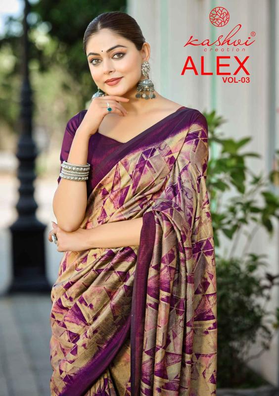 Kashvi alex vol-3 saree clothing wholesale suppliers india